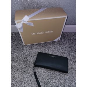 Michael Kors Saffiano Leather Continental Wallet